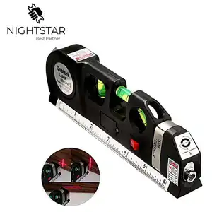 Уровень лазерный, горизонтальный, вертикальный, 8 футов