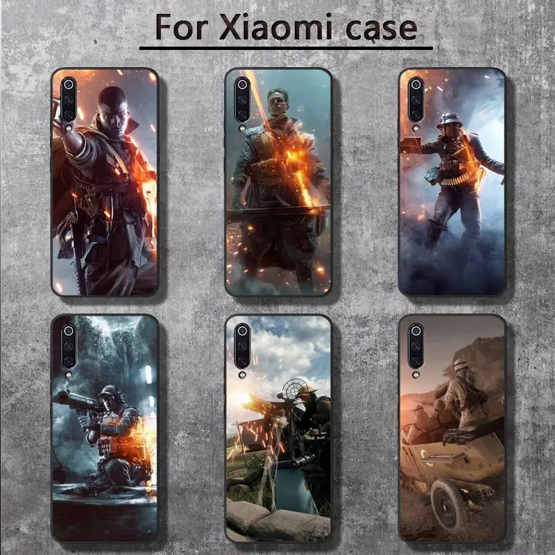 

Game Battlefield Phone Case for Xiaomi mi 6 6plus 6X 8 9SE 10 Pro mix 2 3 2s MAX2 note 10 lite Pocophone F1