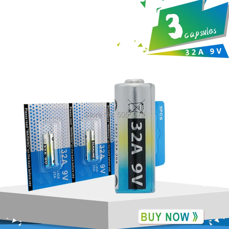 3 шт. 9 В 32 А первичные сухие батареи LR32 29A L822 щелочные для автомобильного ключа