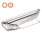 Шестигранный ключ L-образной формы, 1,5-24 мм, 1 шт.