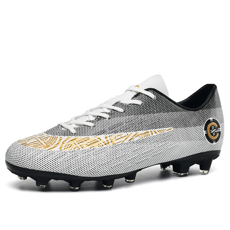 Мужские футбольные бутсы с шипами летние дышащие кроссовки для мальчиков Легкая