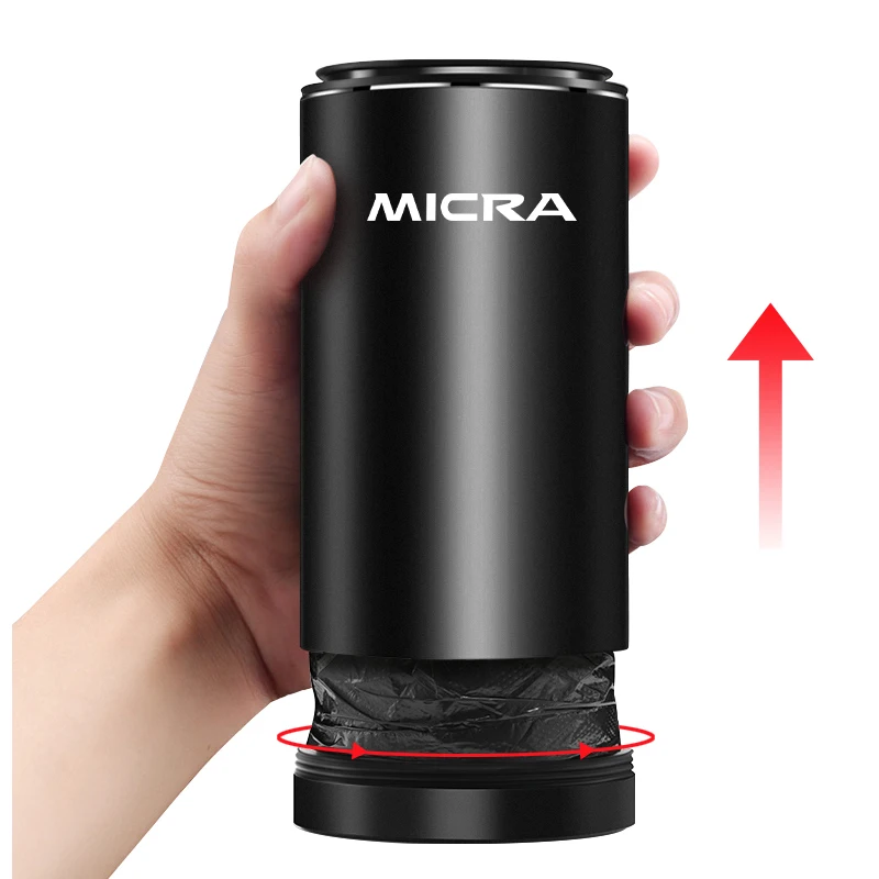 Автомобильная мусорная корзина из сплава портативная Съемная для NISSAN MICRA