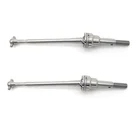 Детали для WLtoys 12428 12423 112 RC Car Crawler, обновленные детали для короткого хода, 2 шт., металлический передний приводной вал CVD 0090