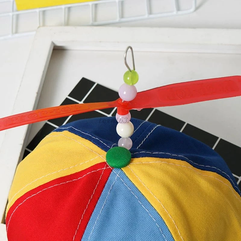 Летняя бейсбольная кепка для взрослых и детей с вертолетным пропеллером