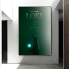 Постер с популярными супергероями из серии Marvel Loki, 1 сезон, пропагандистский постер, Картина на холсте, украшение для гостиной, спальни, дома