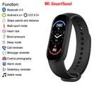 2021 Смарт-часы M6 Bluetooth для мужчин и женщин смарт-браслет 6 Измерение пульса и артериального давления часы фитнес Смарт-часы Android водонепроницаемые часы