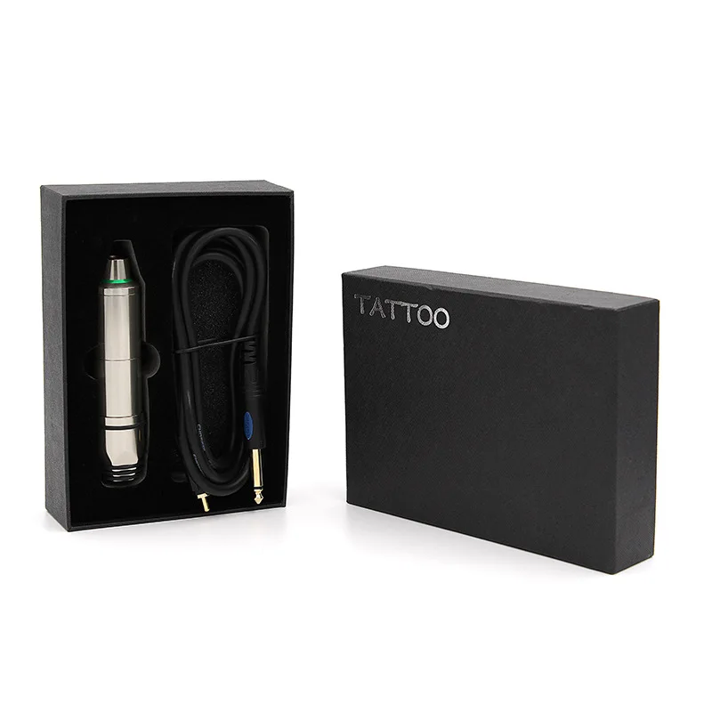 1 Pcs Tattoo Pen Rotary Machine with Best Motor for Artist Cord Cartridge Grip Free shipping | Красота и здоровье