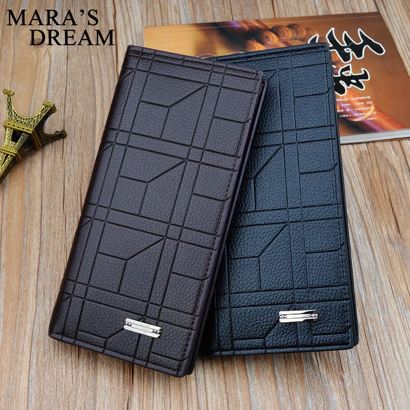

Mara's Dream 2021 Men's New Long Wallet Fashion Casual Open Wallet Student Male Plus Wallet Business Card Holder
