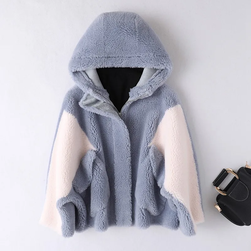 Женское осенне-зимнее пальто с капюшоном | Женская одежда