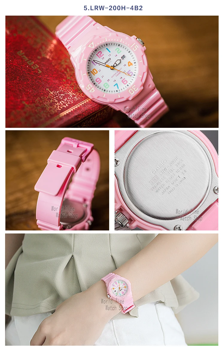 Casio часы для дайвинга женские часы Set top brand люкс 100м Водонепроницаемые кварцевые наручные часы женские подарки Часы светящиеся спортивные часы женские relogio feminino reloj mujer montre homme bayan kol saati