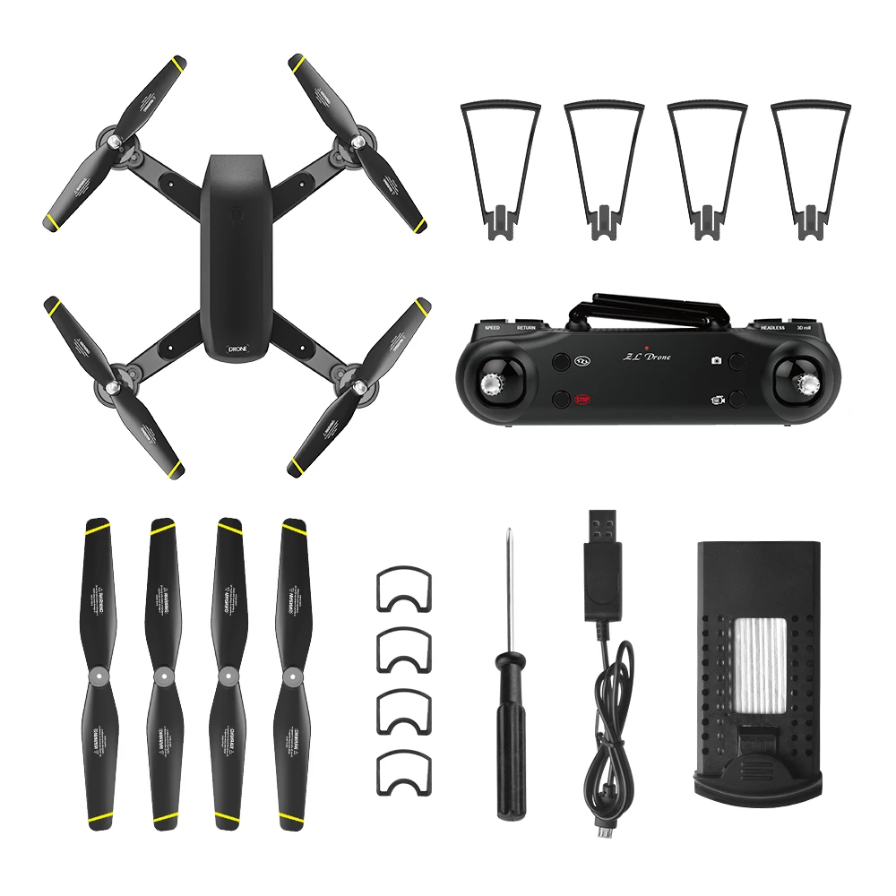 720 p/1080 p 3D флип WiFi FPV 3 7 V 1000 mAh камера селфи видеодрон в режиме реального времени