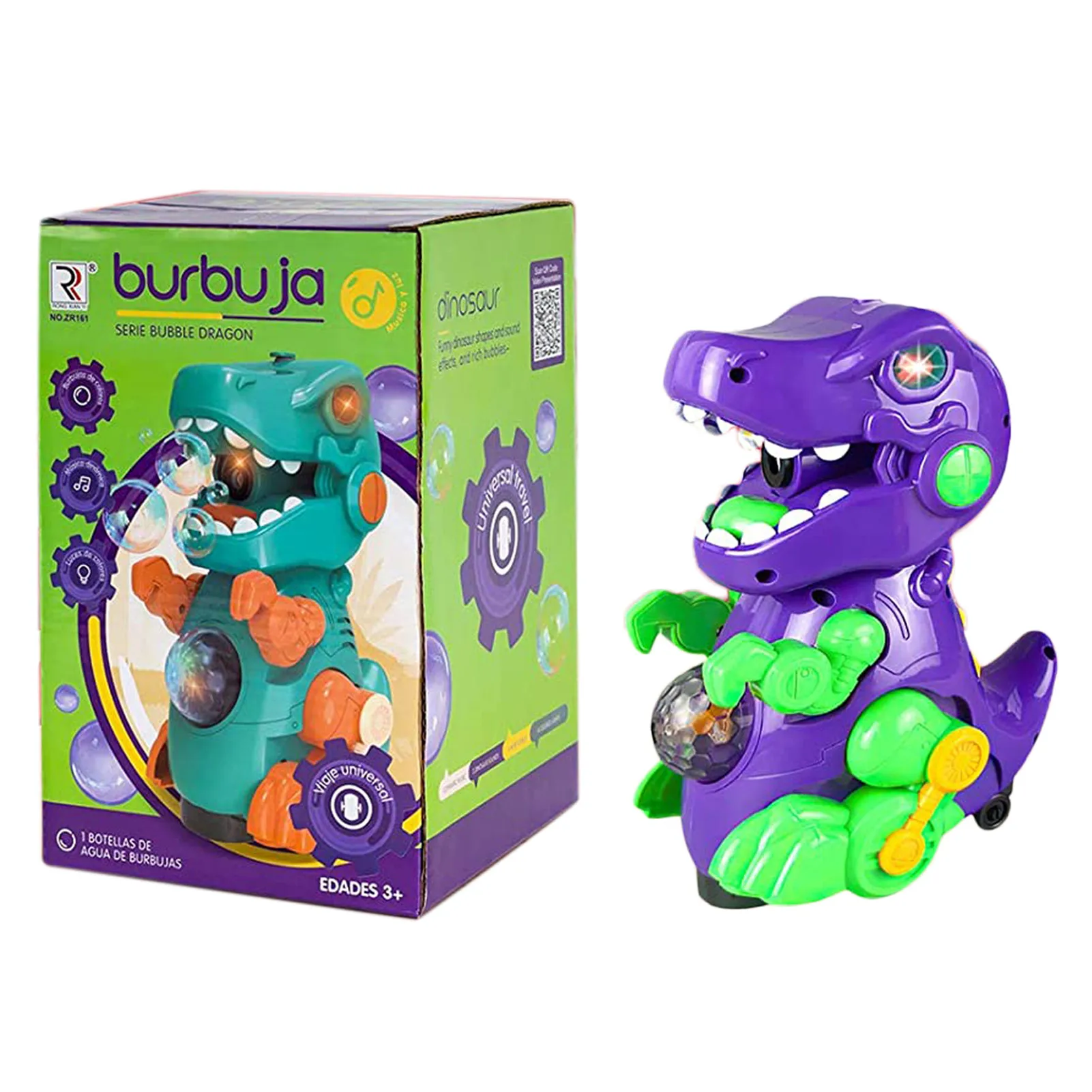

Dinosaur Bubble Machine For Kid Bubble Gum Machine Toys For Kids Plastic Machine Bubble Toy With Sound And Lights Outdoor Toy