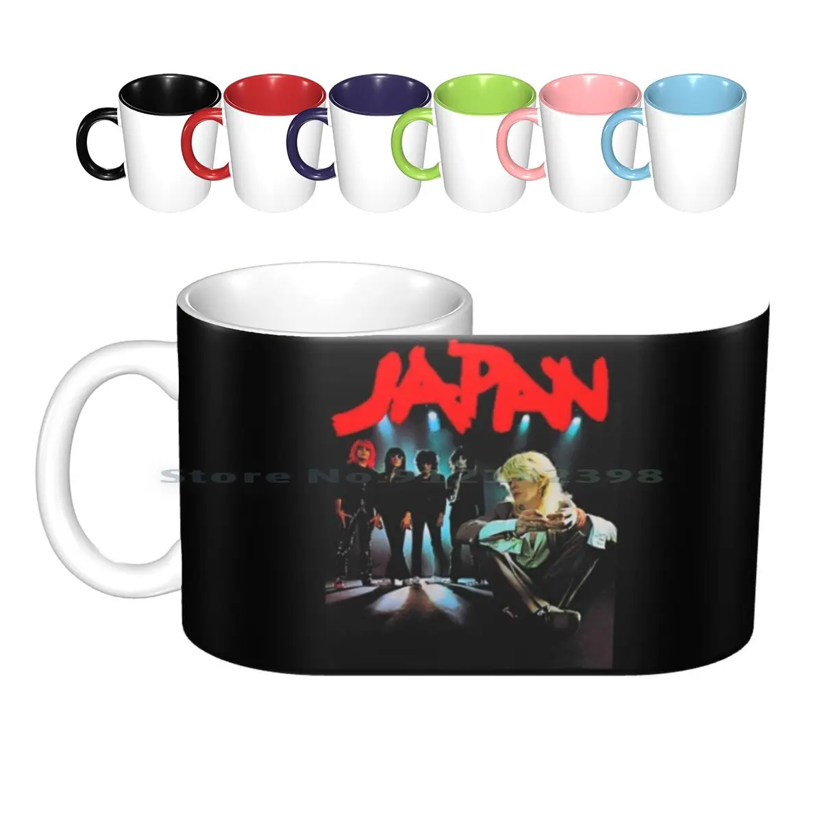 

Japan-Band Ceramic Mugs Coffee Cups Milk Tea Mug Japan Synthpop New Wave 1980s 80s London Uk England Band Creative Trending