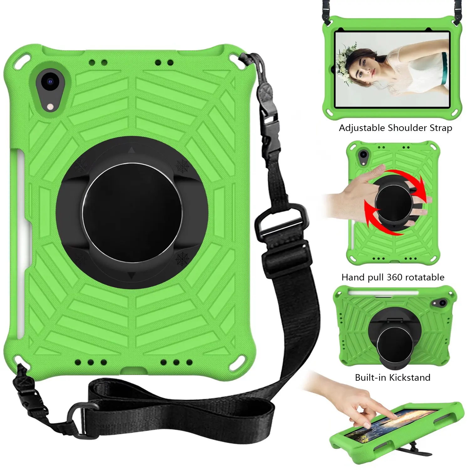 Детский противоударный чехол из вспененного этилвинилацетата с плечевым