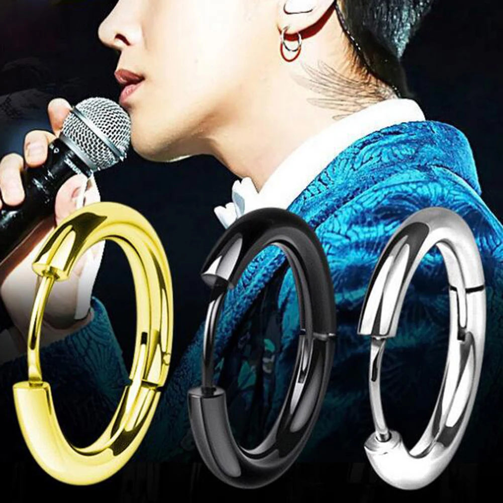 Серьги-гвоздики из хирургической стали разных цветов 2 шт. | Украшения и