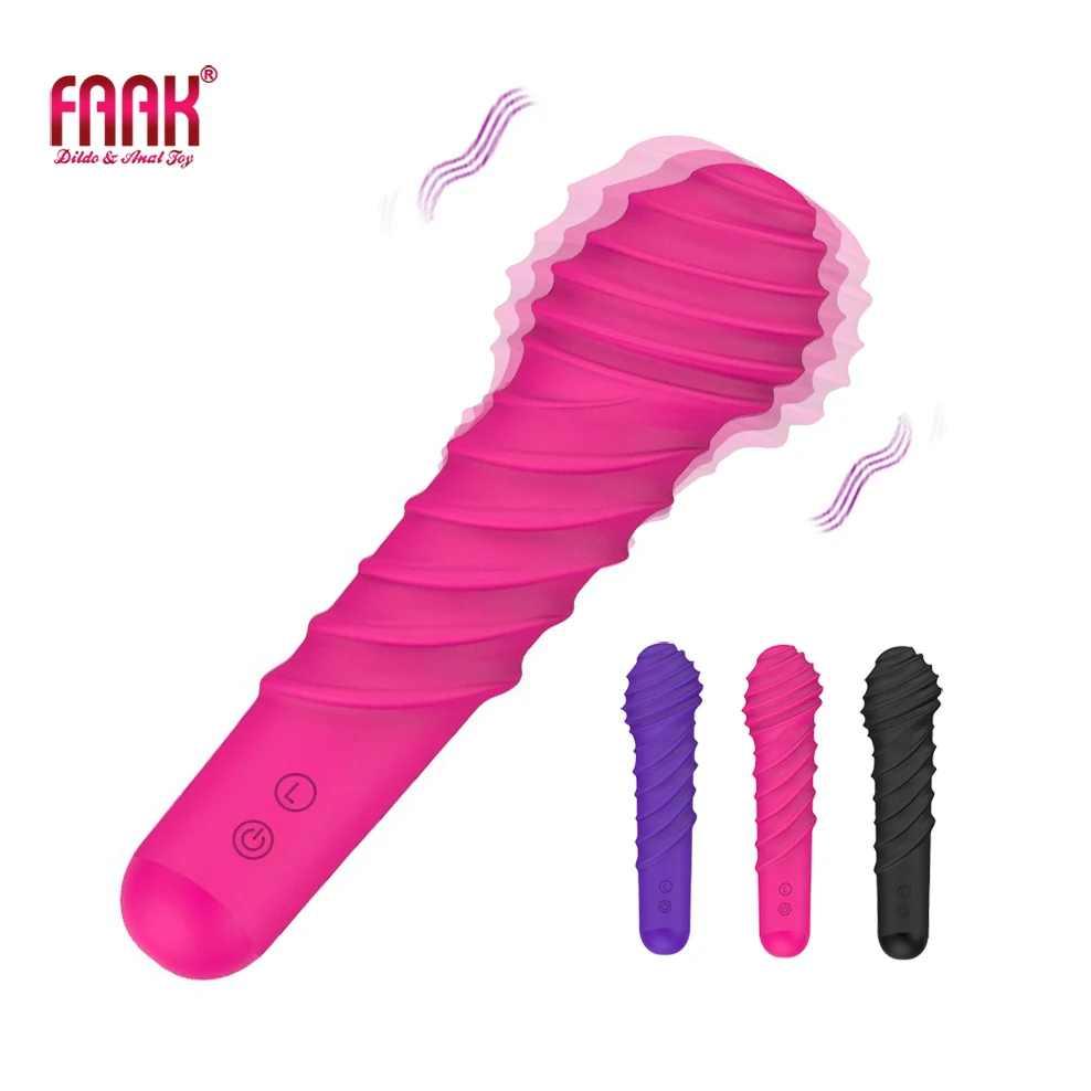 Вибратор для анального массажа FAAK AV wand Стимуляция клитора Женский мастурбатор