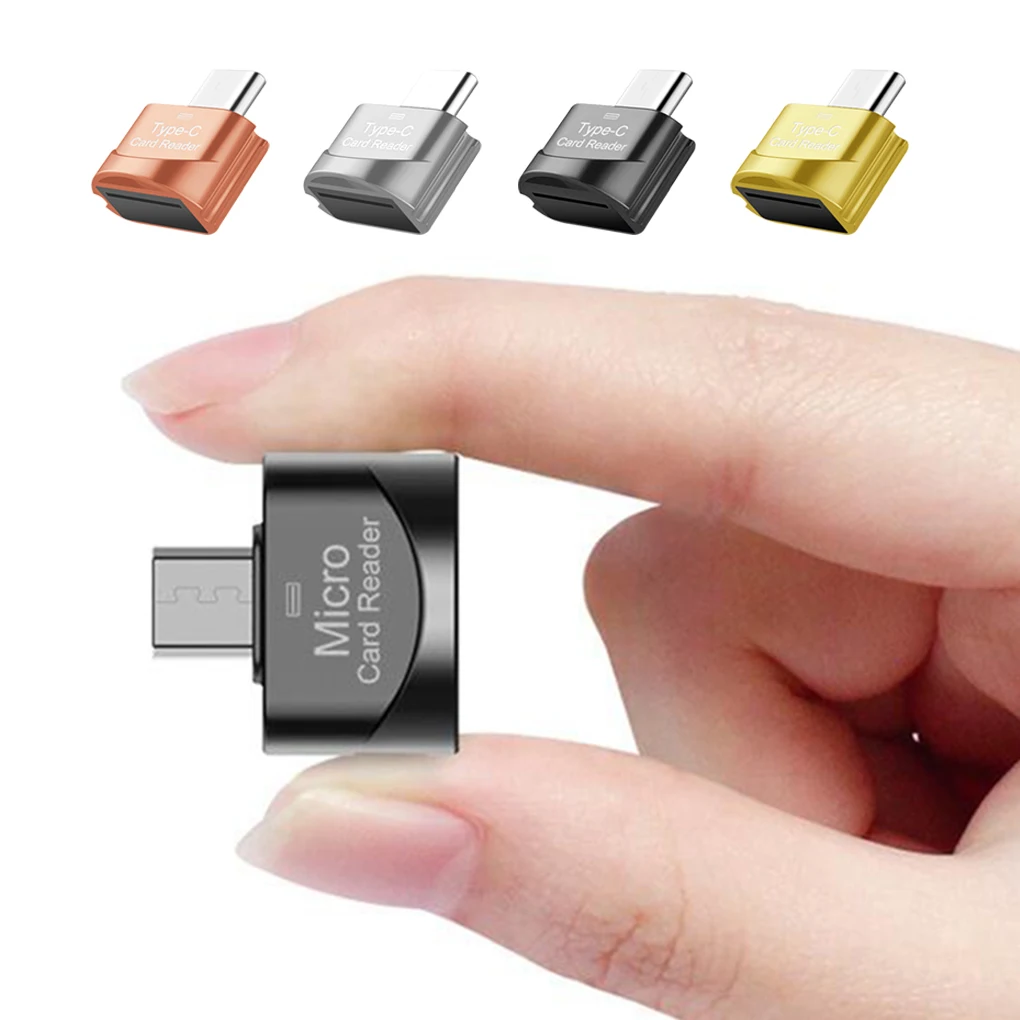Тип c кард ридер мобильный телефон флеш карты памяти TF считывающее устройство