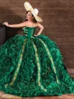 Темно-зеленые платья для праздника, милое платье с аппликацией из бисера, 16 цветов