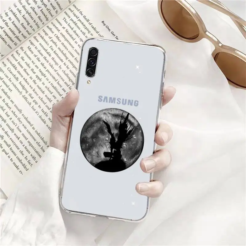 

Rem and misa death note Phone Case Transparent For Samsung Galaxy A71 A21s S8 S9 S10 plus note 20 ultra
