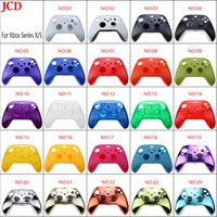 jcd no01 no18 1pcs replacement part front faceplate cover back housing shell case for xbox series x s controller