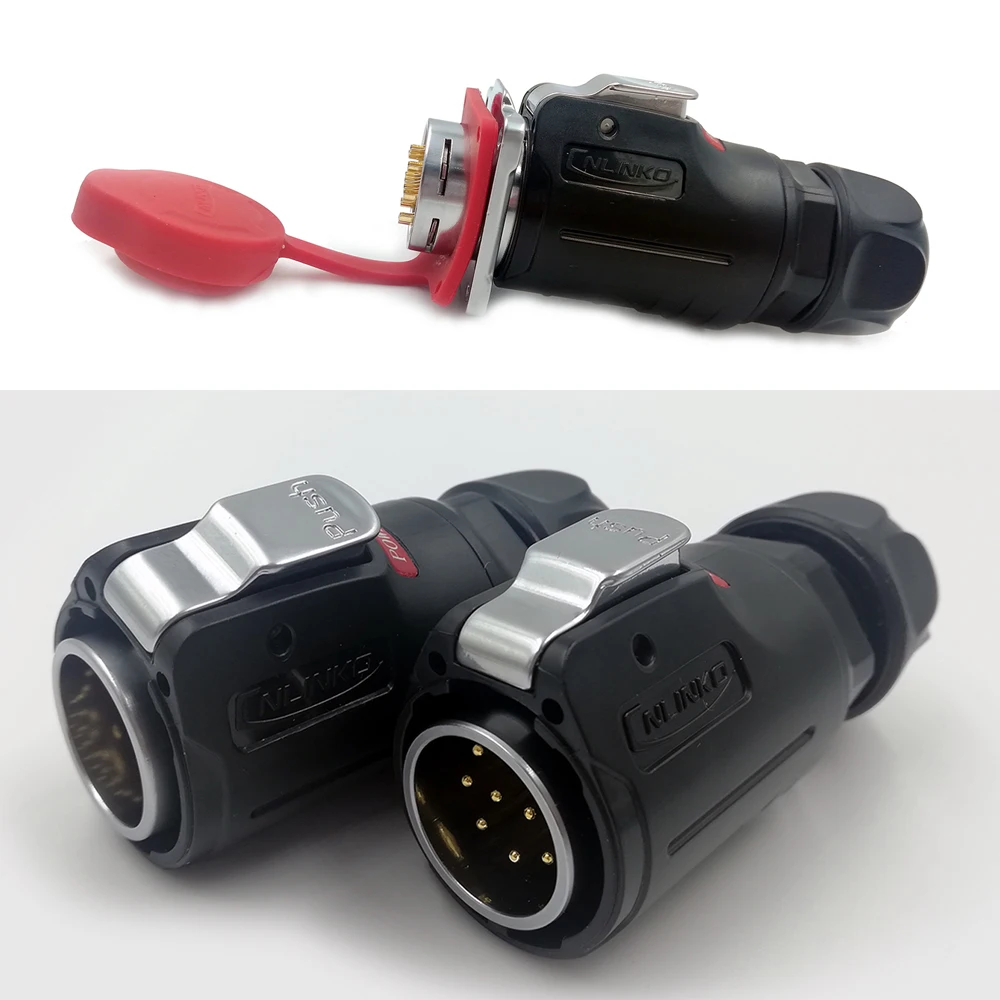 M24 водонепроницаемый 3Pin 4Pin 10Pin 12Pin 19Pin 24Pin авиационный разъем для автоматизации