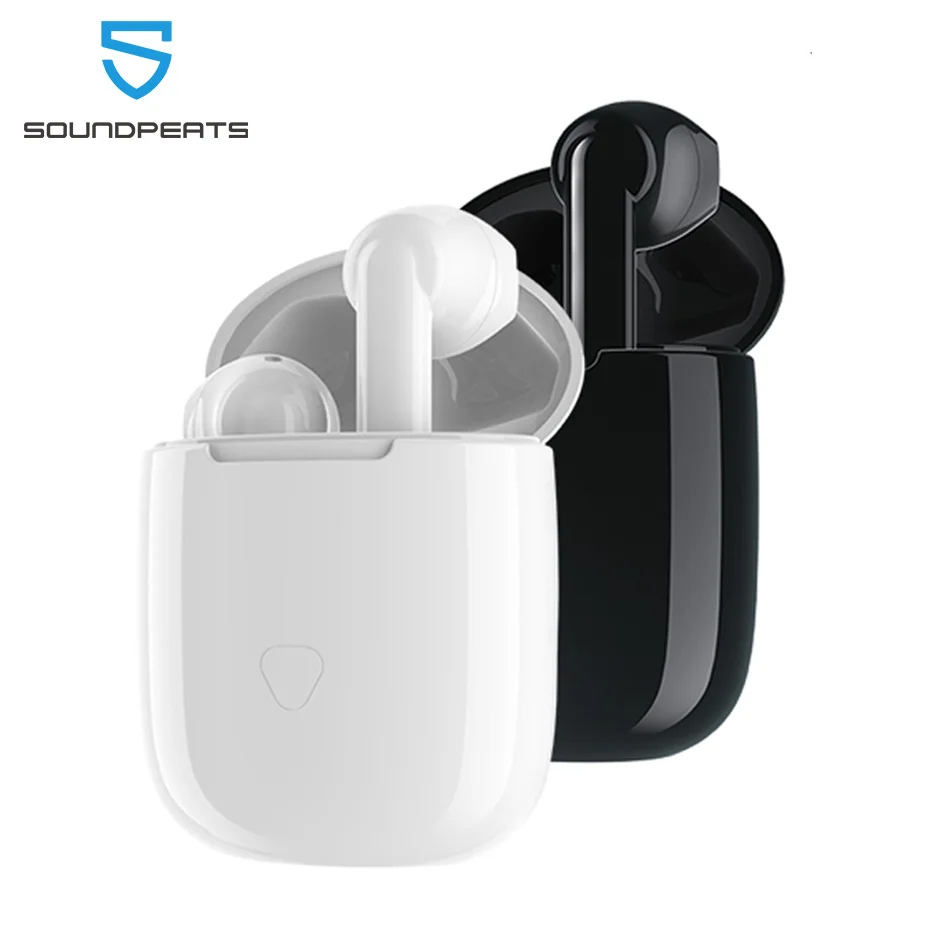 SoundPEATS TrueAir QCC3020 Bluetooth 5 0 наушники вкладыши TWS с Наушники Hi Fi стерео APTX Беспроводной