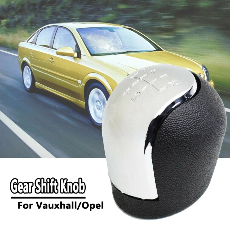 5 Speed Chrome Manual Car Gear Shift Knob Shifter Lever for Opel Vectra C B Corsa Astra G Combo 2002 2003 2004 2005 | Автомобили и