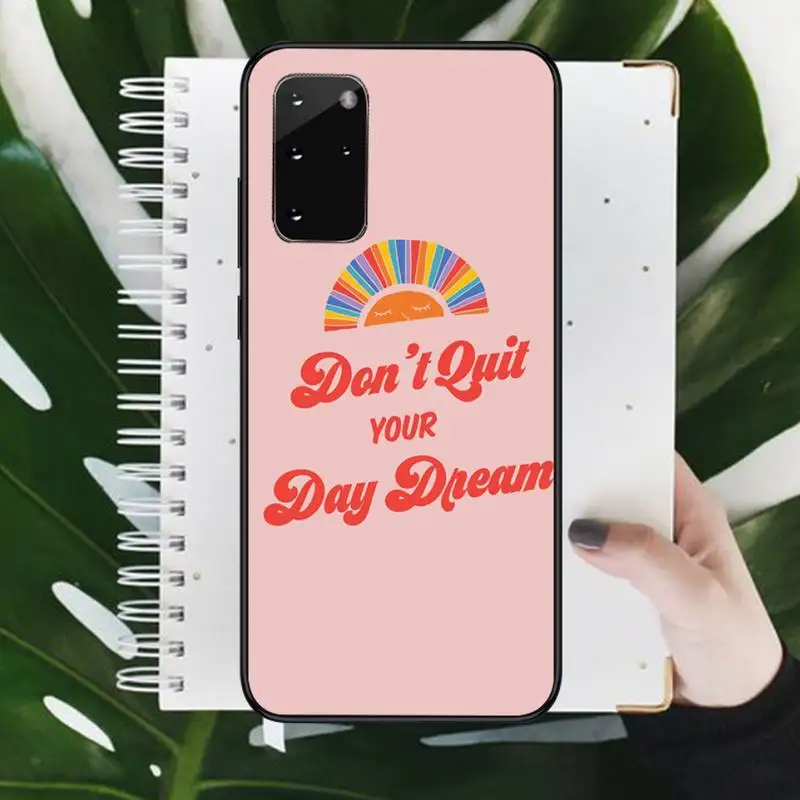 

Sunshine Rainbow positively art Phone Case For Samsung galaxy S 9 10 20 A 10 21 30 31 40 50 51 71 s note 20 j 4 2018 plus