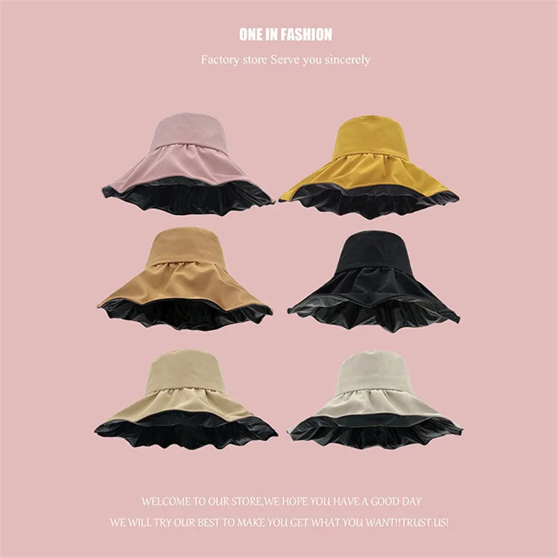 

Панама CYGJFC женская с защитой от УФ-лучей, однотонная пляжная шапка, шляпа от солнца, головной убор