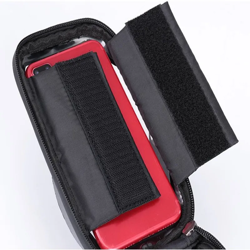 

Bike Top Tube Bags Phone Front Bag Bicycle Frame Cycling Bag Waterproof Phone Case Holder Touch Screen Bicycle Accessories