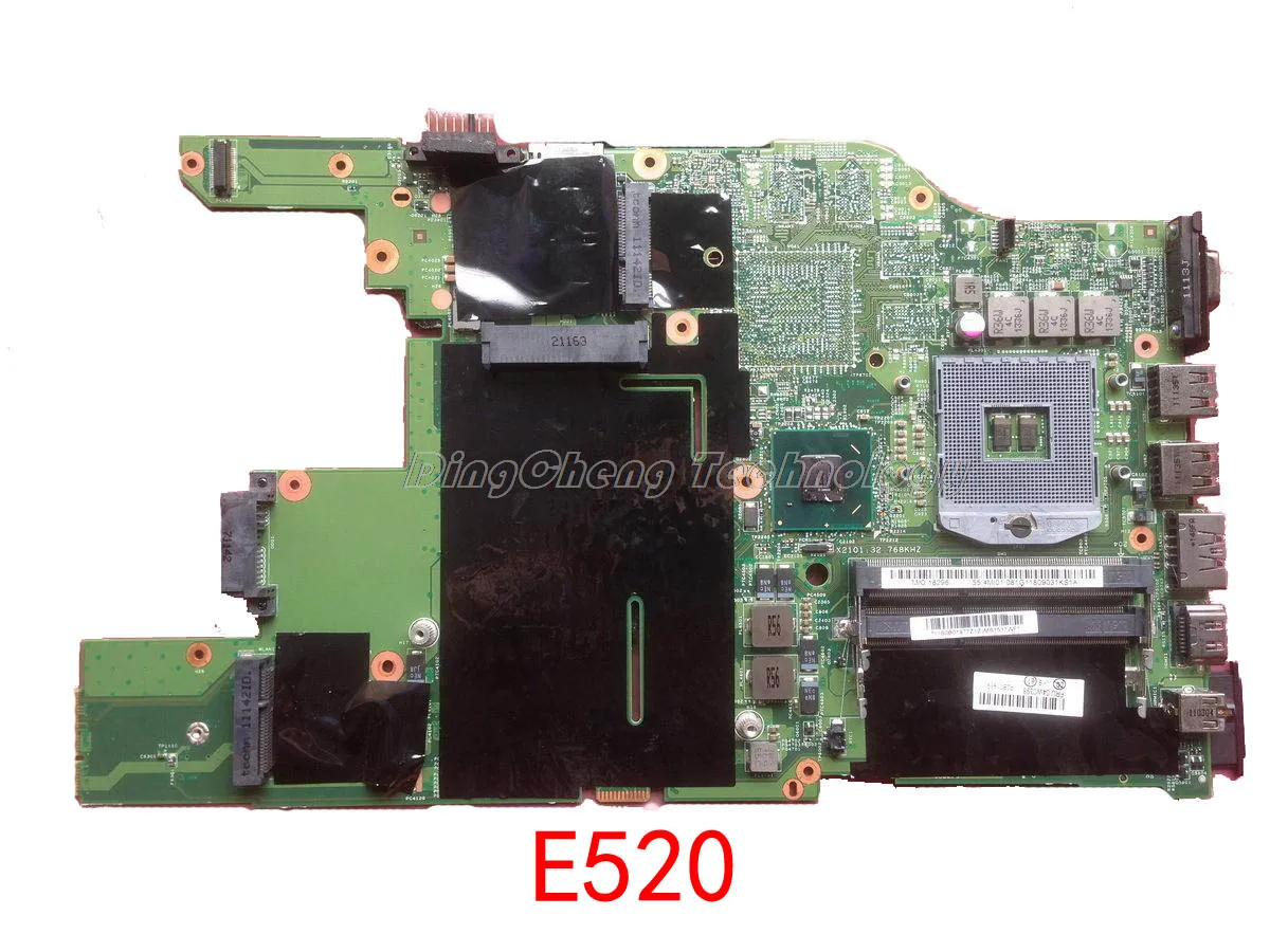 HOLYTIME ноутбук материнская плата для Lenovo e520 04W0398 48.4MI04.021 HM65 GMA HD 3000 видеокарта DDR3 100%