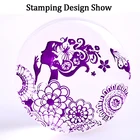 1 Набор, скребок для стемпинга ногтей, 3,5 см