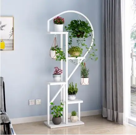 Flower shelf, multi-storey interior special price living room, ceiling orchid bedroom, household saving space, balcony decoratio - Цвет: 1