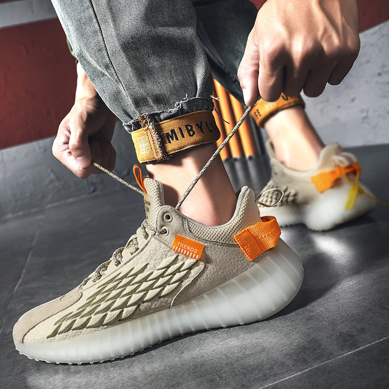 

casual Mens de spring Male summer solid Men para mesh top sports Sneaker sapato Shoes Casual Light leisure for knitting s shoes