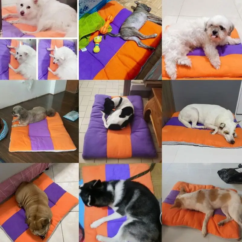 Мягкая фланелевая подстилка для собаки мягкая флисовая одеяло питомца кровать