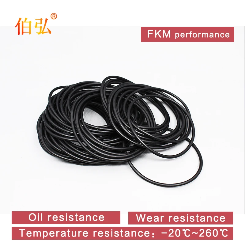5PCS/lot Fluorine rubber Ring Black FKM Oring Seal 1.8mm Thickness ID42.5/43.7/45/46.2/48.7mm Rubber O-Ring Oil Gasket | Обустройство