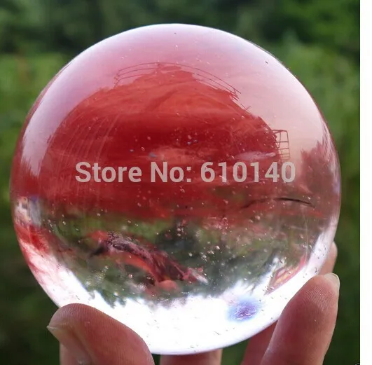 99MM Red Smelt Quartz Crystal Ball Sphere A036 | Дом и сад