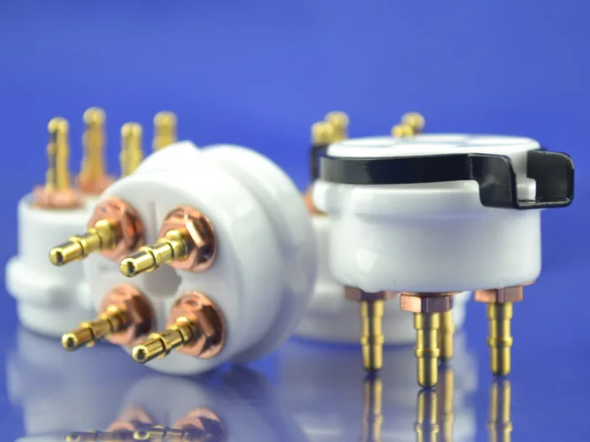 ceramic 4pins Tube socket fit for 300B/2A3 10pieces | Электроника