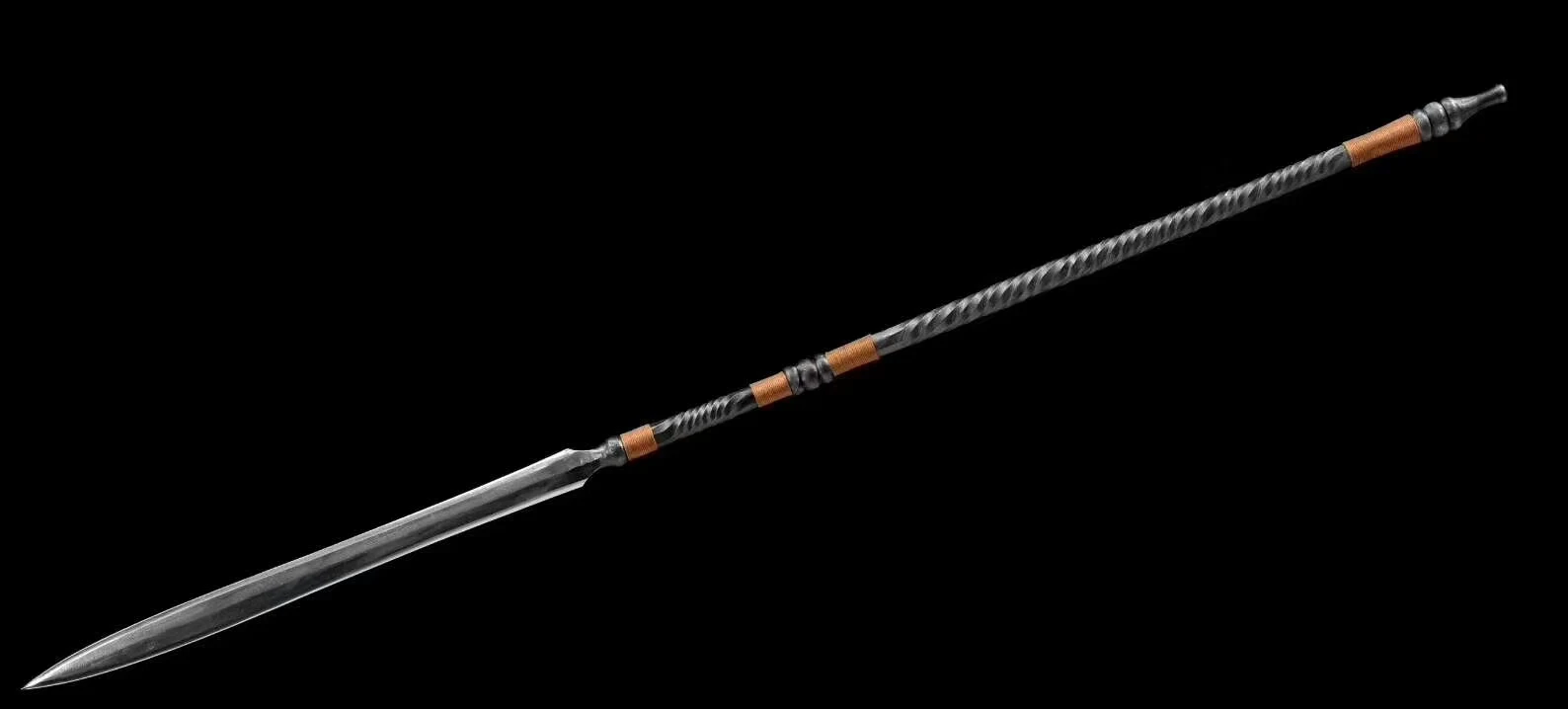 Витая Дамасская сталь ушу кунгфу копья|wushu spear|wushu steelspear wushu |