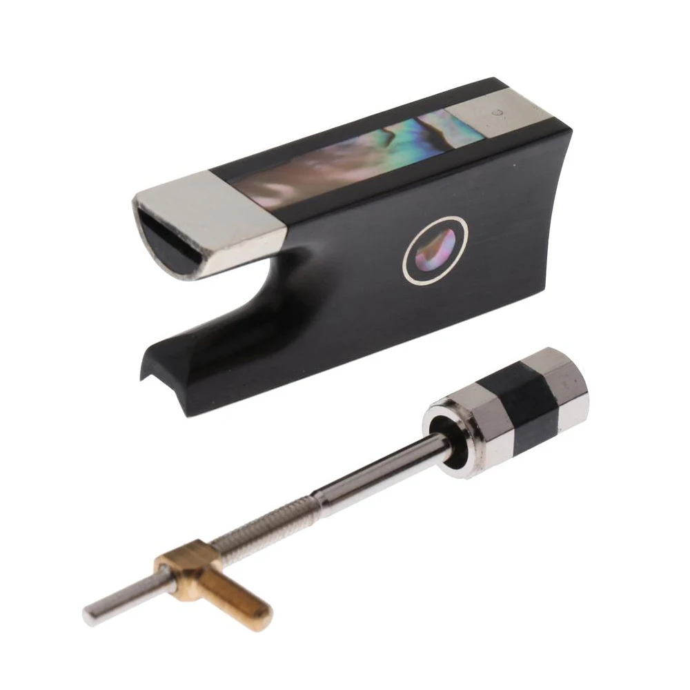 Violin Bow Frog Tooyful Скрипка лук лягушка для 4/4 скрипка предназначена для 4/4 скрипки Лук Запчасти Замена музыкальные струны аксессуары - Цвет: Violin Bow Frog
