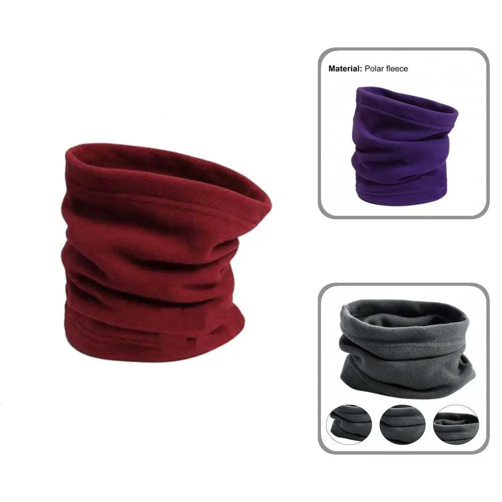 

Comfy Great Warm Winter Neck Gaiter Cozy Ring Scarf Multifunctional for Riding