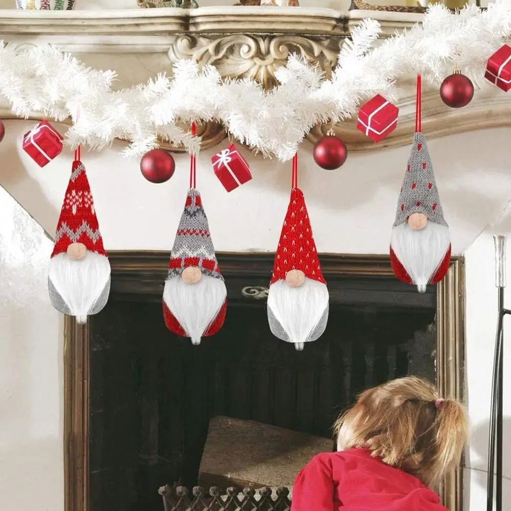

Christmas Gnome Santa Christmas Tree Hanging Ornament Gnome Decoration Party Ornaments For Home Doll Gifts Pendant Christma T8X6