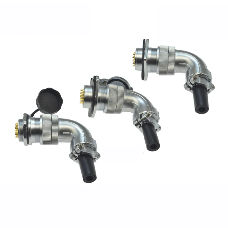 Разъем Оригинальные Weipu WS24 2 3 4 9 10 12 19 Pin TS Z ZM ZG угловая втулка круглый фланец задний