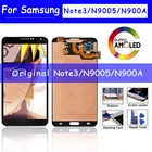 ЖК-дисплей 5,7 дюйма Super AMOLED для Samsung Galaxy Note 3 N900 N9005 N900A N900V, сенсорный экран с дигитайзером в сборе с рамкой