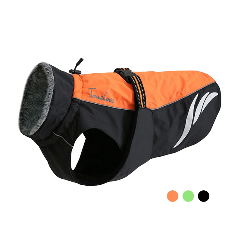 

Truelove Dog Winter Coat Outdoor Waterproof Dog Coat Clothes Jacket Winter Warm Padded Vest Clothes for Small Medium Large Dogs