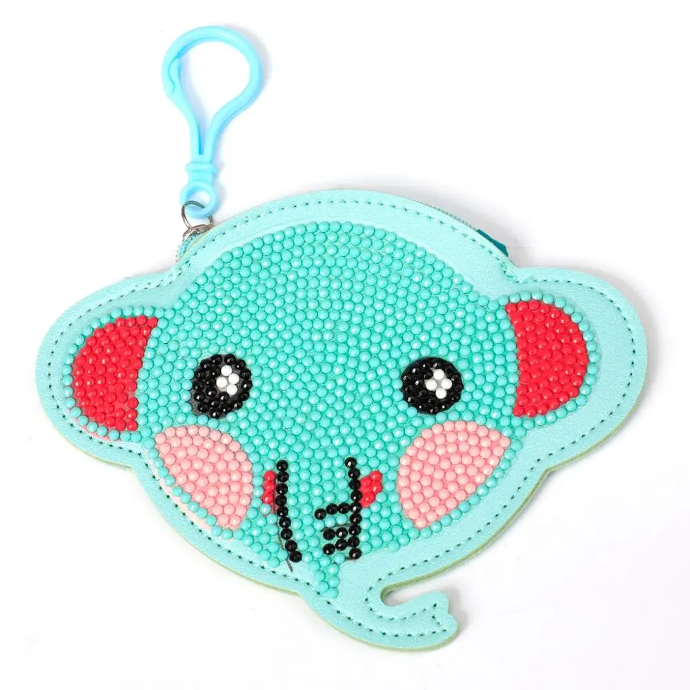 Бумажник сделай сам с изображением алмазов животных дельфинов собак слонов