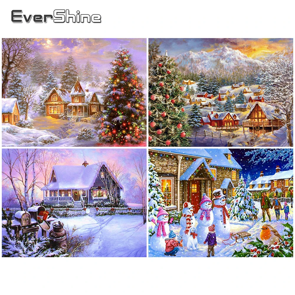 

EverShine фотография Стразы для дома с квадратной вышивкой из страз