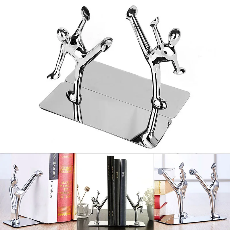 1 пара из нержавеющей стали Kung Fu Детские зажимы для книг Европейский книжный