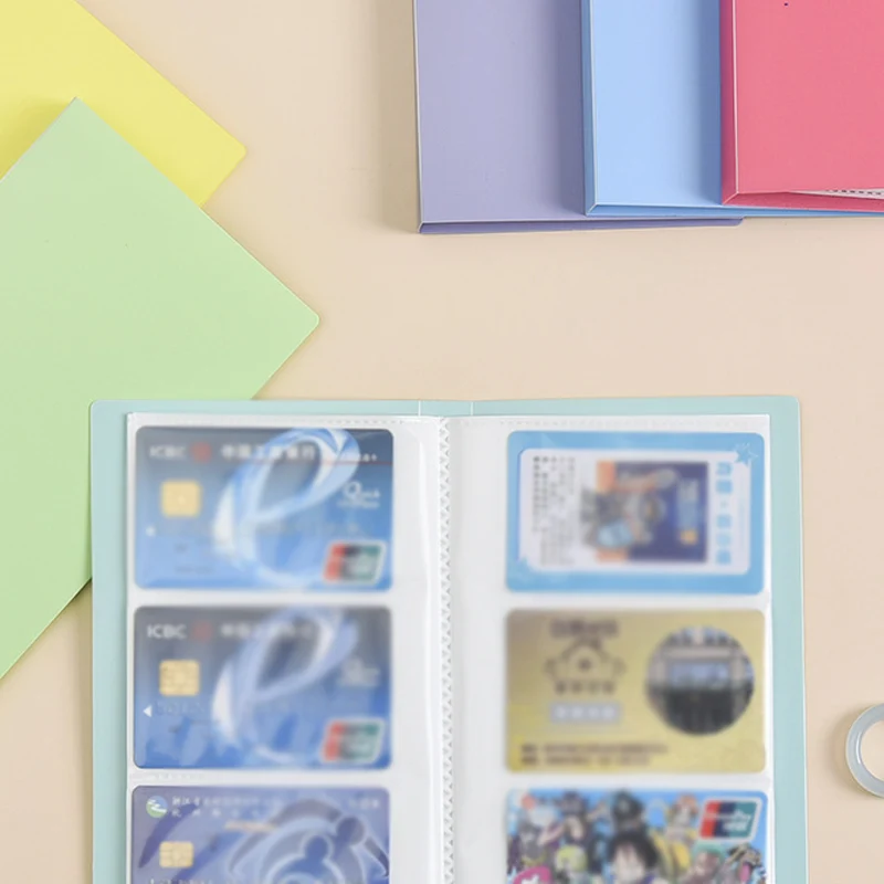 Альбом 120 карманов держатель сделай сам для оформления визитных карточек фото