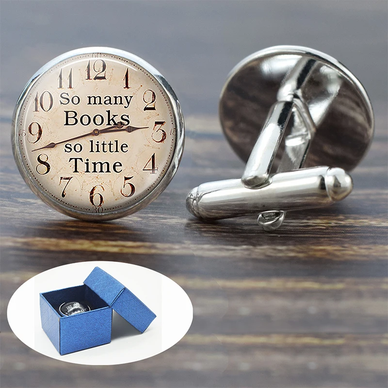 Ювелирные изделия и запонки часы винтажные с узором Стеклянные Кабошоны сплав